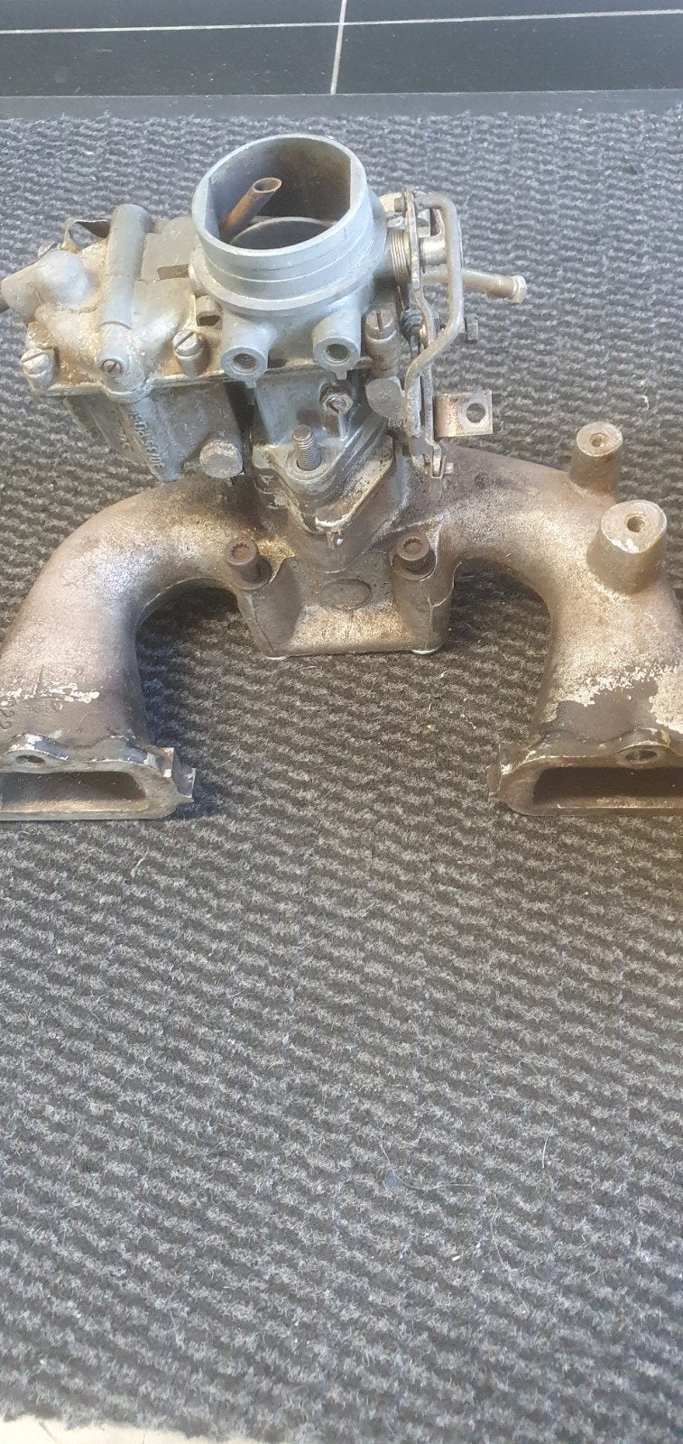 kadett carburator met spruitstuk, Ophalen, Opel