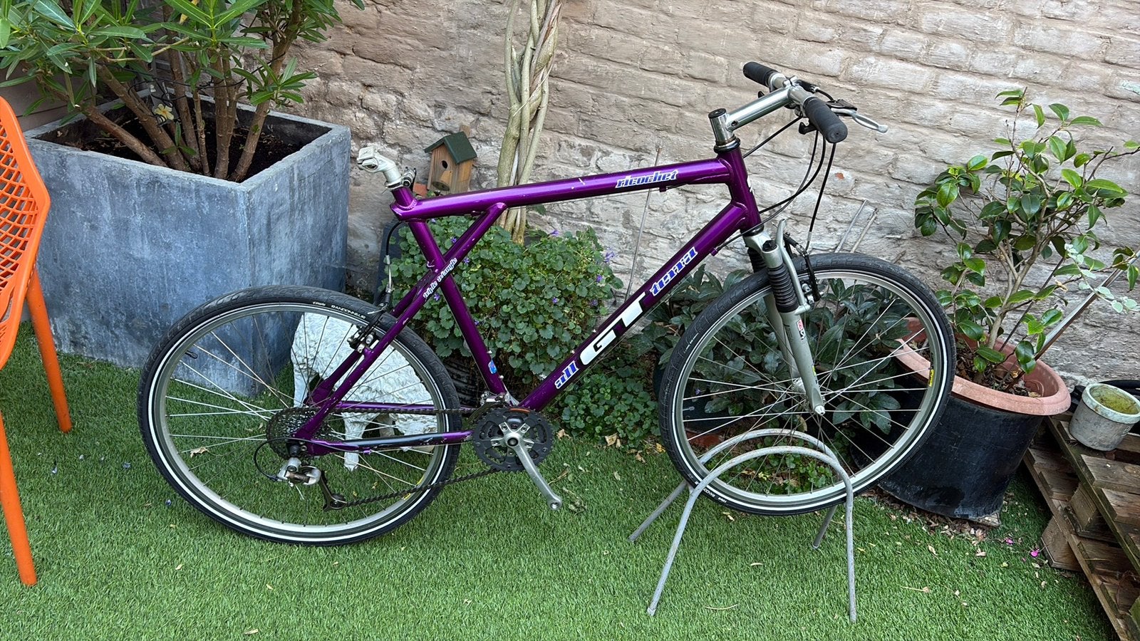 Ricochet GT aluminium, Gebruikt, 26 inch, Velgrem, 53 tot 57 cm