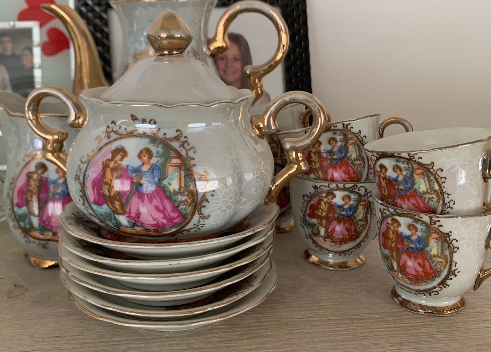 Servies, Ophalen