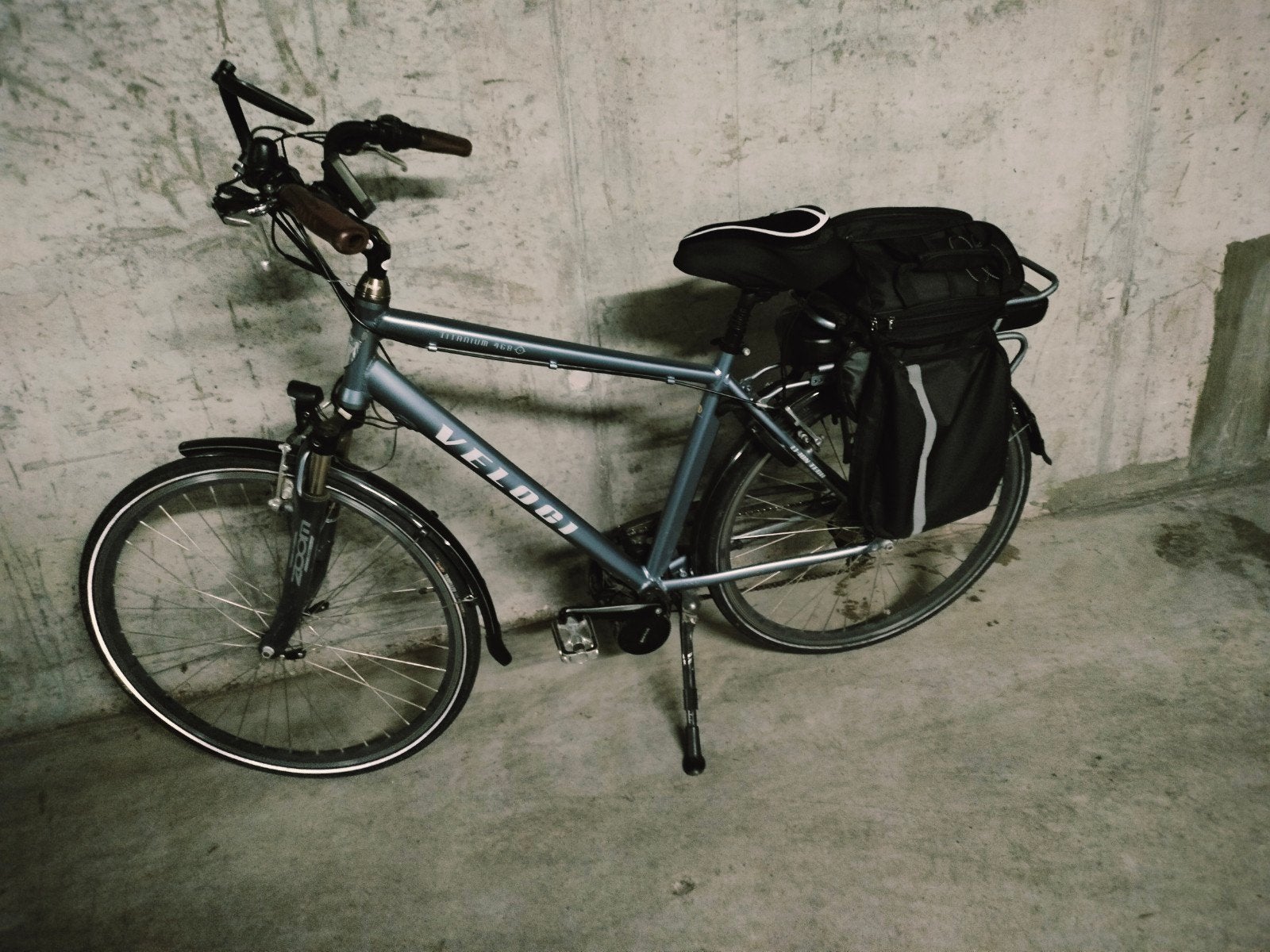 electrische herenfiets, Gebruikt, Velgrem, Versnellingen, 57 tot 61 cm