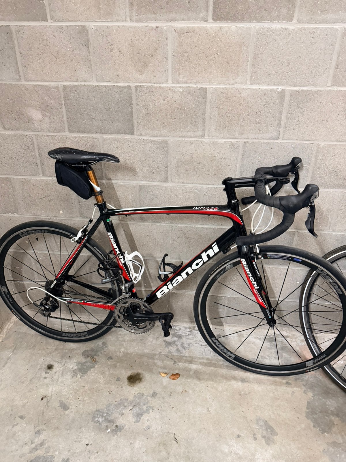Bianchi aluminium fiets met carbon voorvork maat 57, Ophalen, Gebruikt, Aluminium