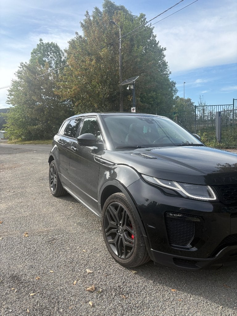Range Rover evoque HSE, Auto's, Land Rover, Automaat, Zwart, Leder, Overige kleuren