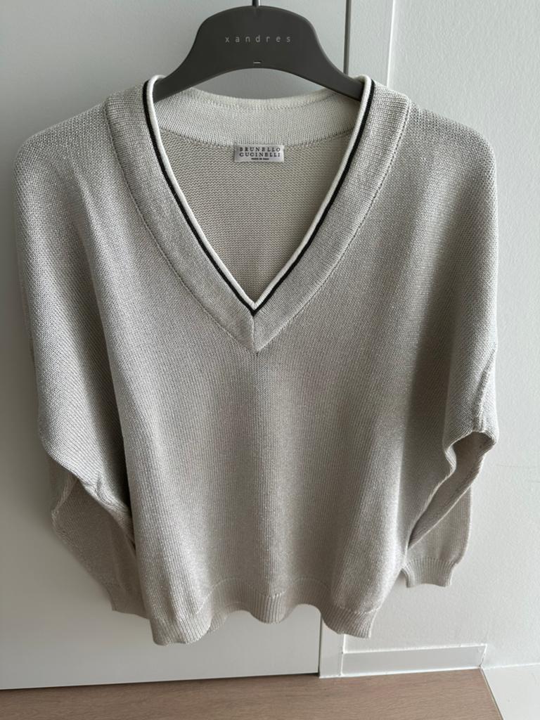 Pull Brunello Cucinelli, Ophalen of Verzenden, Nieuw, Maat 42/44 (L), Beige