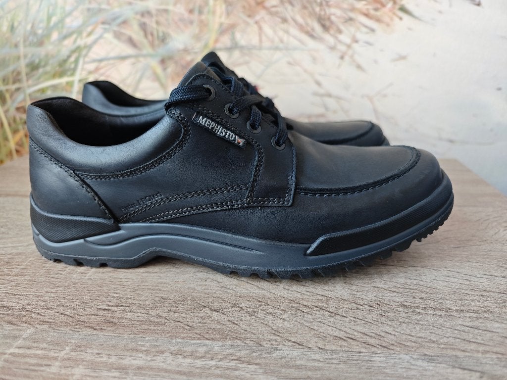 Mephisto pt 43 ( EUR 9 / US 9,5 ), Enlèvement ou Envoi, Chaussures à lacets, Noir, Comme neuf