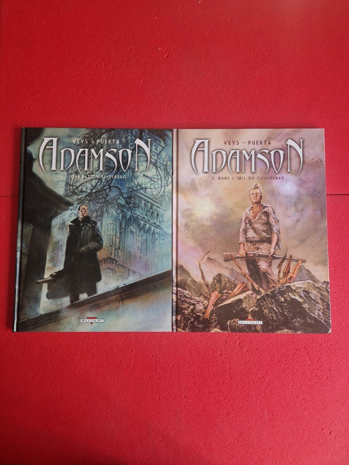 lot de 2 bd adamson 1 et 2, Ophalen of Verzenden