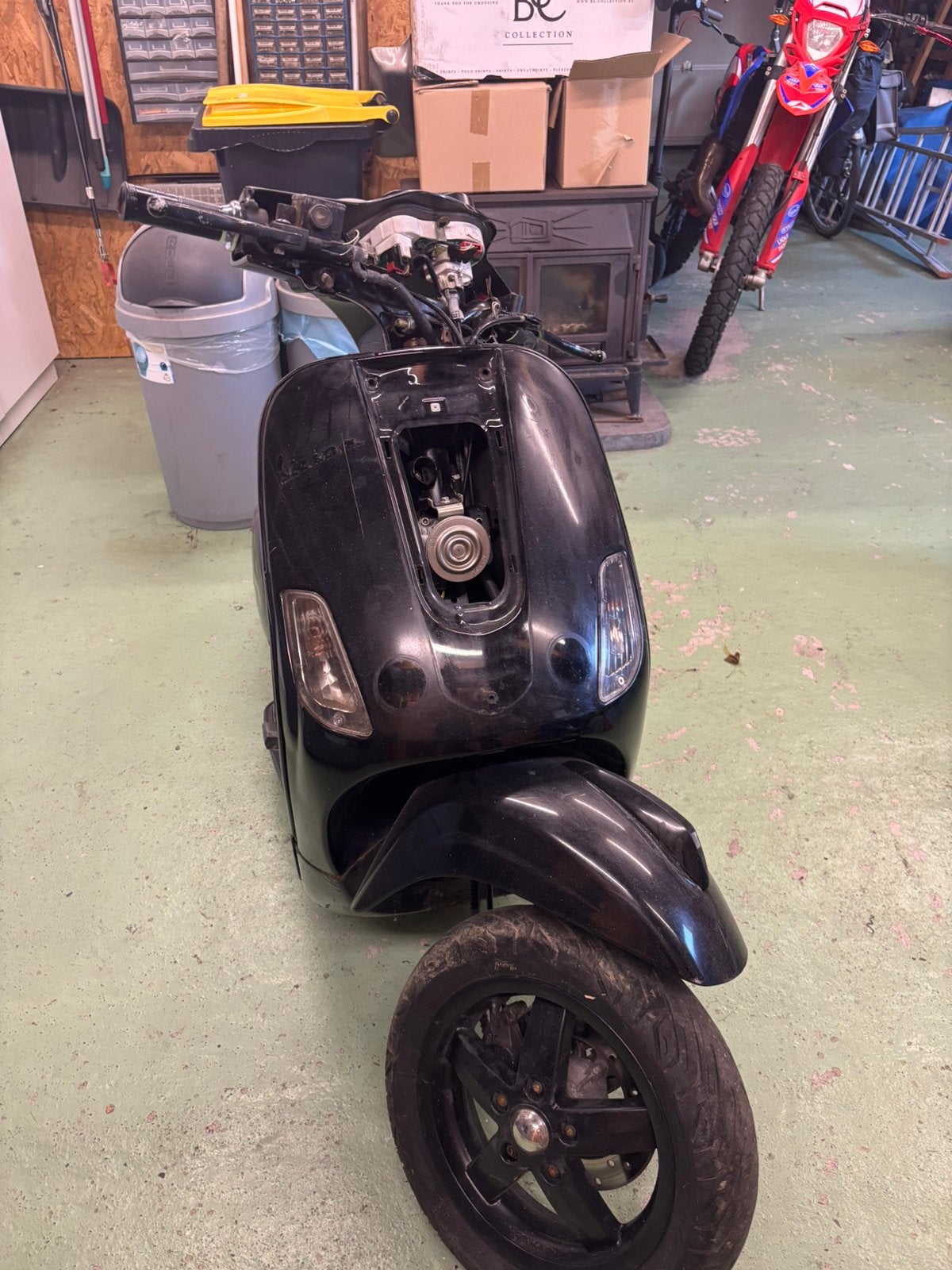Vespa lx50 2t kader voor onderdelen (geen papieren), Ophalen, Gebruikt