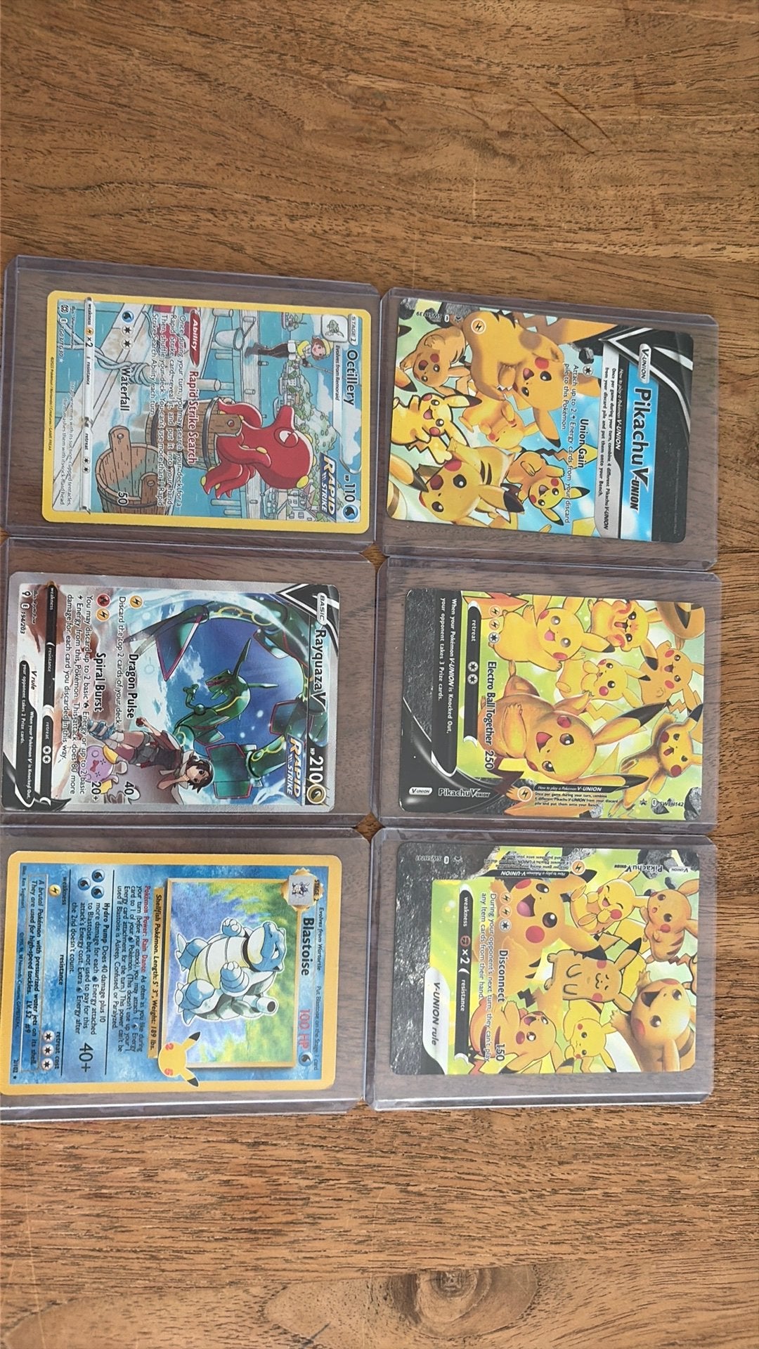 Rayquaza v full art, Enlèvement, Comme neuf