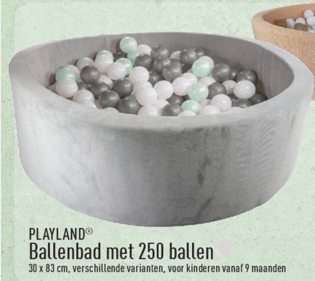 Ballenbad, Ophalen, Zo goed als nieuw