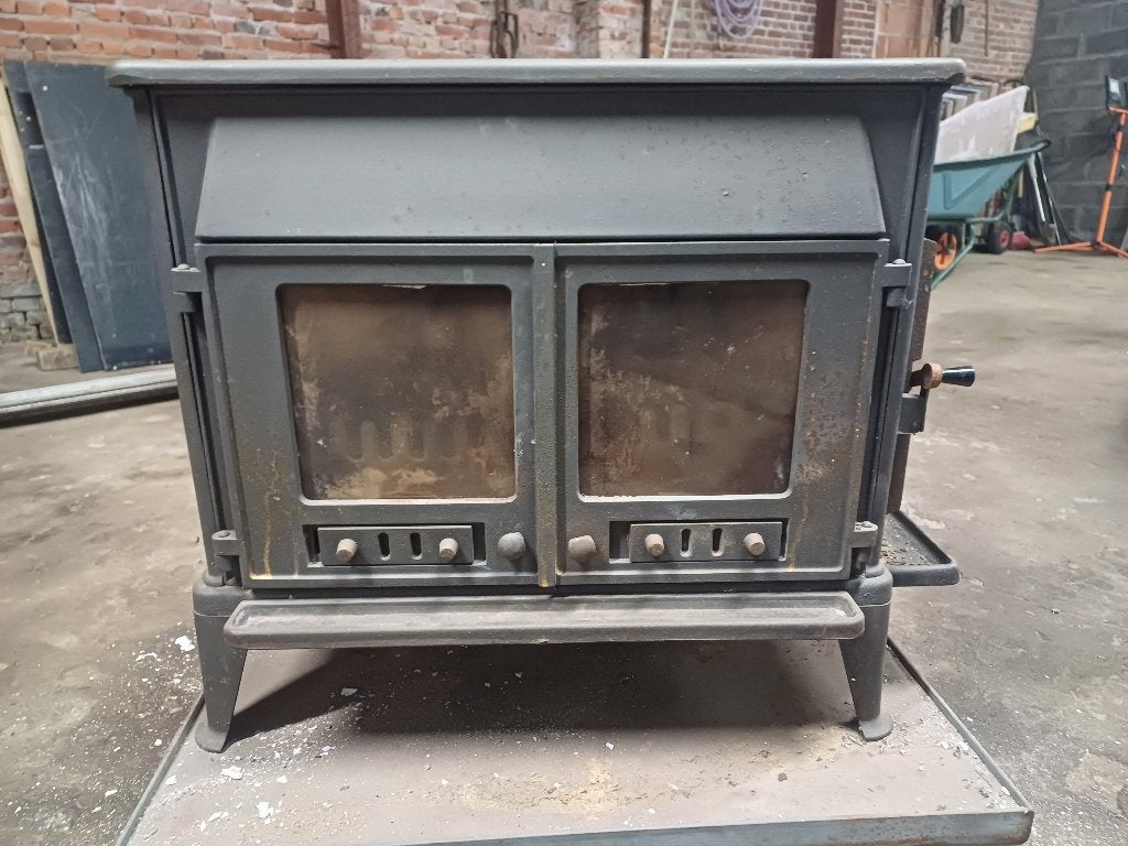 Dovre houtkachel, Huis en Inrichting, Haarden, Ophalen, Gebruikt, Vrijstaande haard, Houthaard