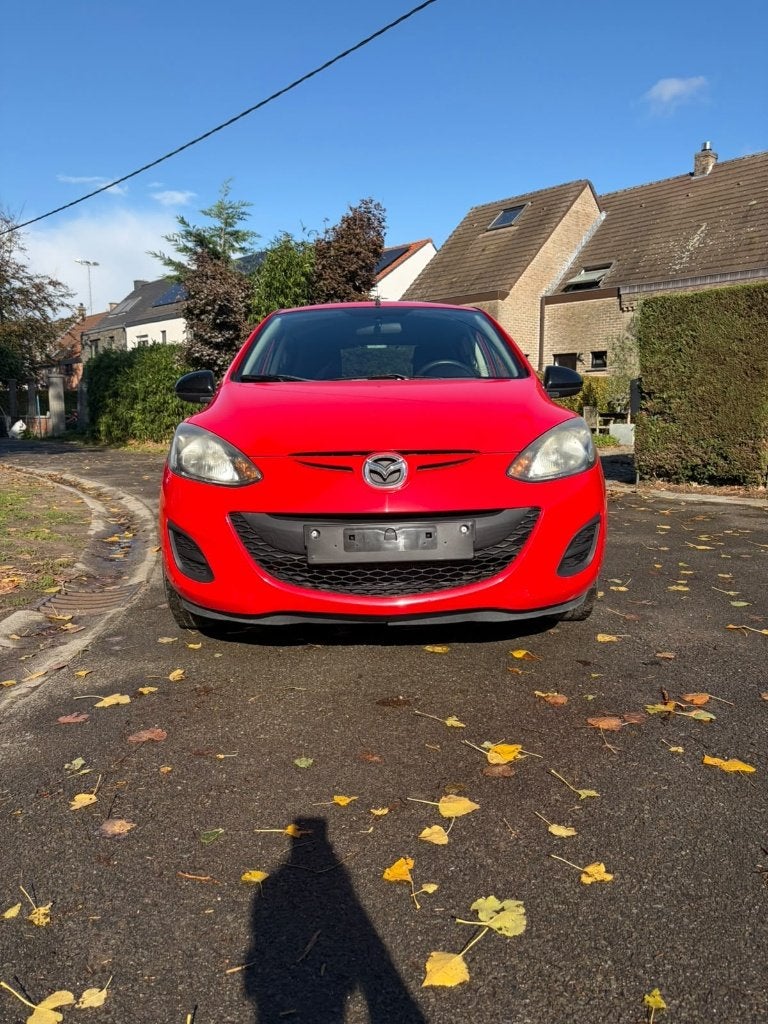 Mazda 2 1.4 benzine, Auto's, Euro 5, Stof, Zwart, Particulier
