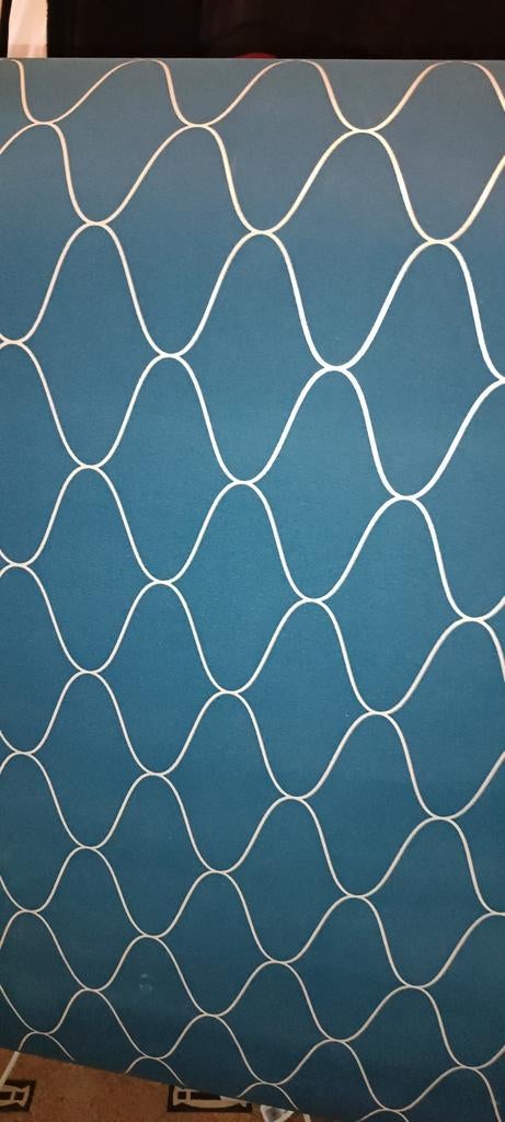 Papier peint de luxe, Bleu