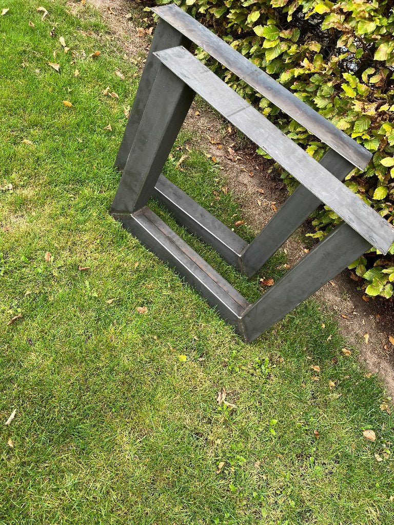 Tafelpoten staal, Jardin & Terrasse, Tables de jardin, Enlèvement, Neuf, Carré, Métal