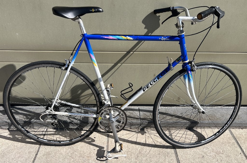 Retro koersfiets Peugeot Aspin, Fietsen en Brommers, 61 tot 65 cm, Ophalen, Zo goed als nieuw