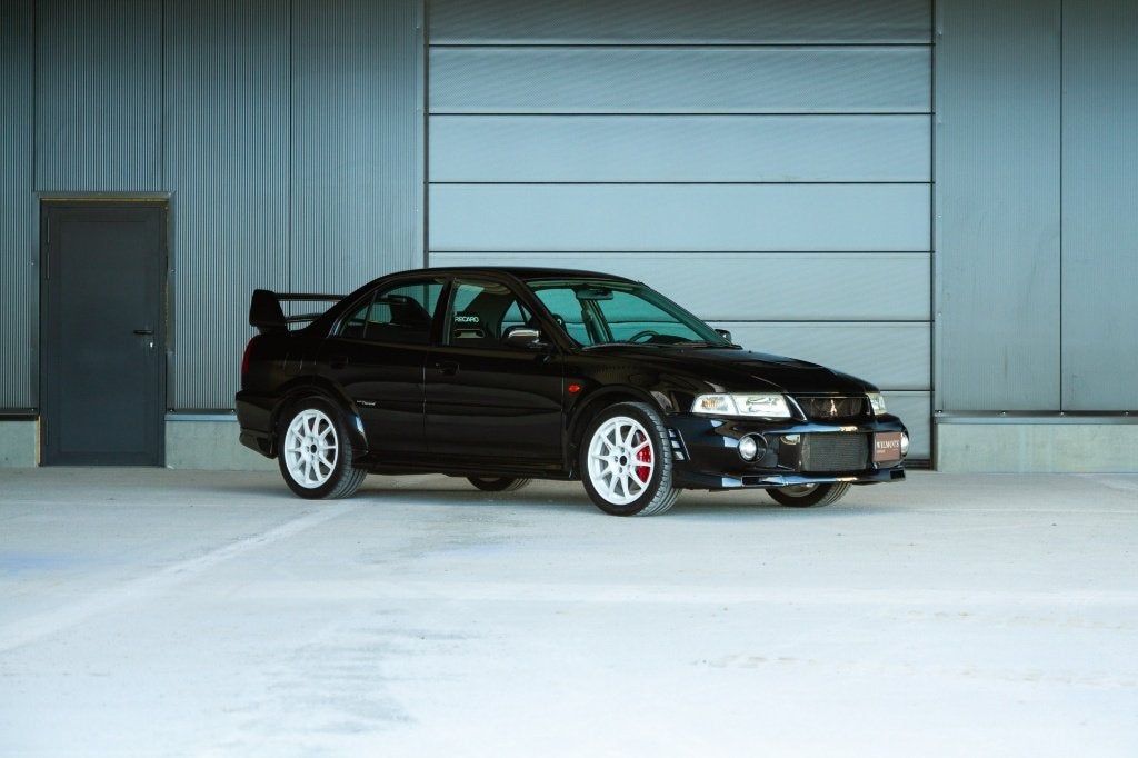 Mitsubishi Lancer Evo VI RS2 LHD - Carisma GT Black Diamond, Auto's, Mitsubishi, 4 deurs, Stof, Zwart, 4 cilinders