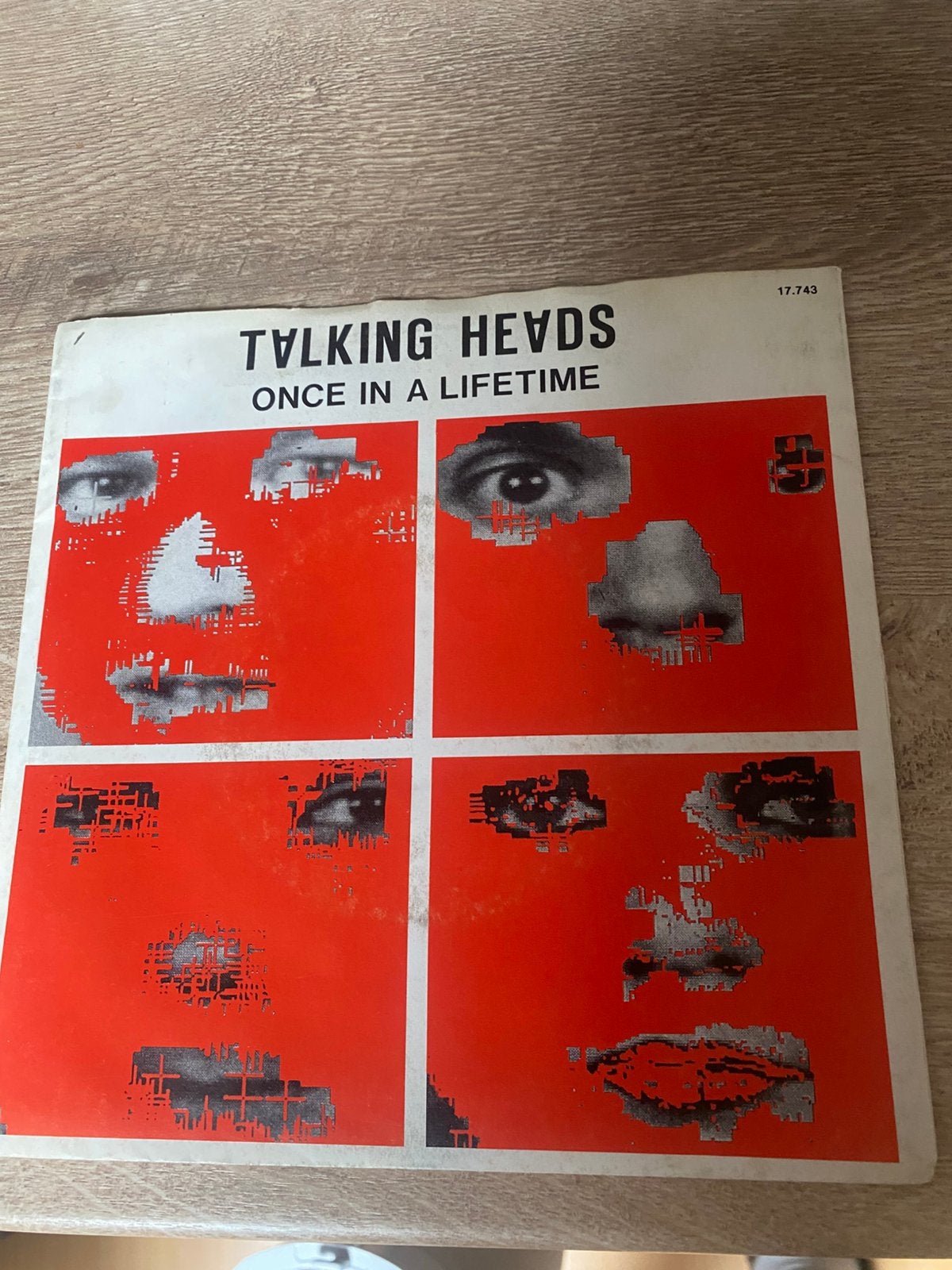 Talking heads once in a lifetime, Ophalen of Verzenden, Zo goed als nieuw, Single