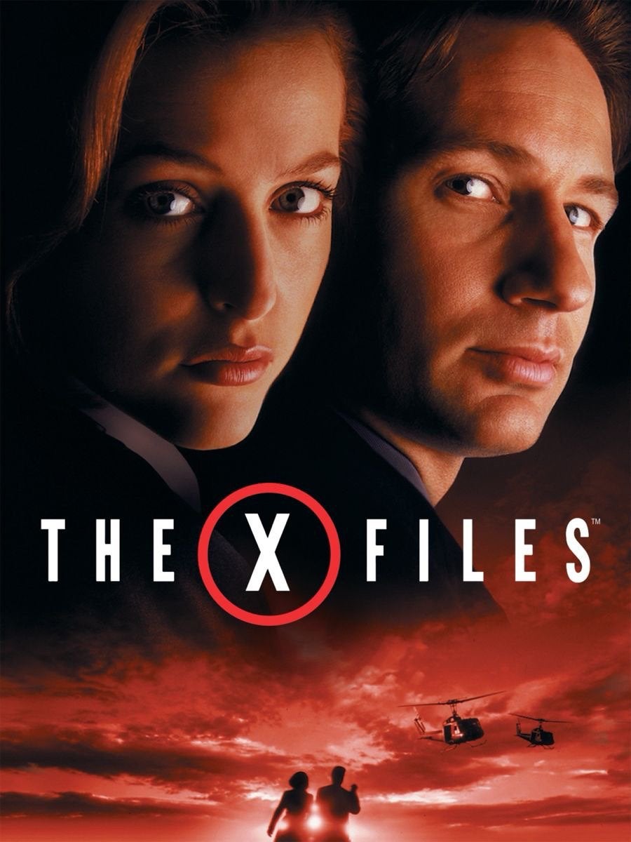 Metalen reclamebord X files Mulder Scully - retro vintage, Ophalen of Verzenden, Nieuw, Reclamebord