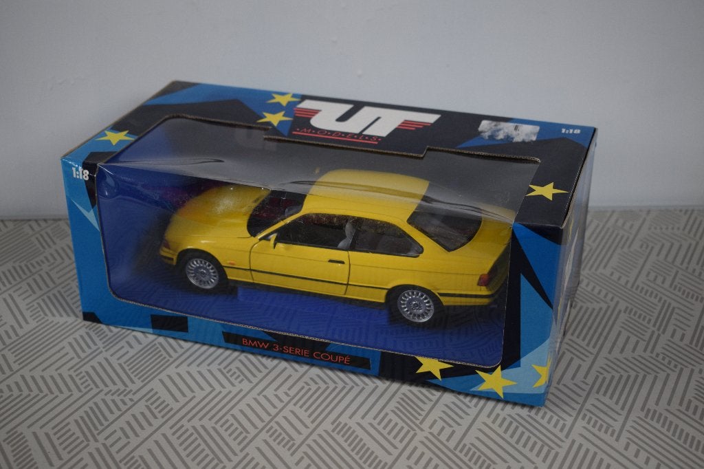 miniature automobile 1:18 neuf UT model BMW 3 jaune, Enlèvement ou Envoi, Neuf