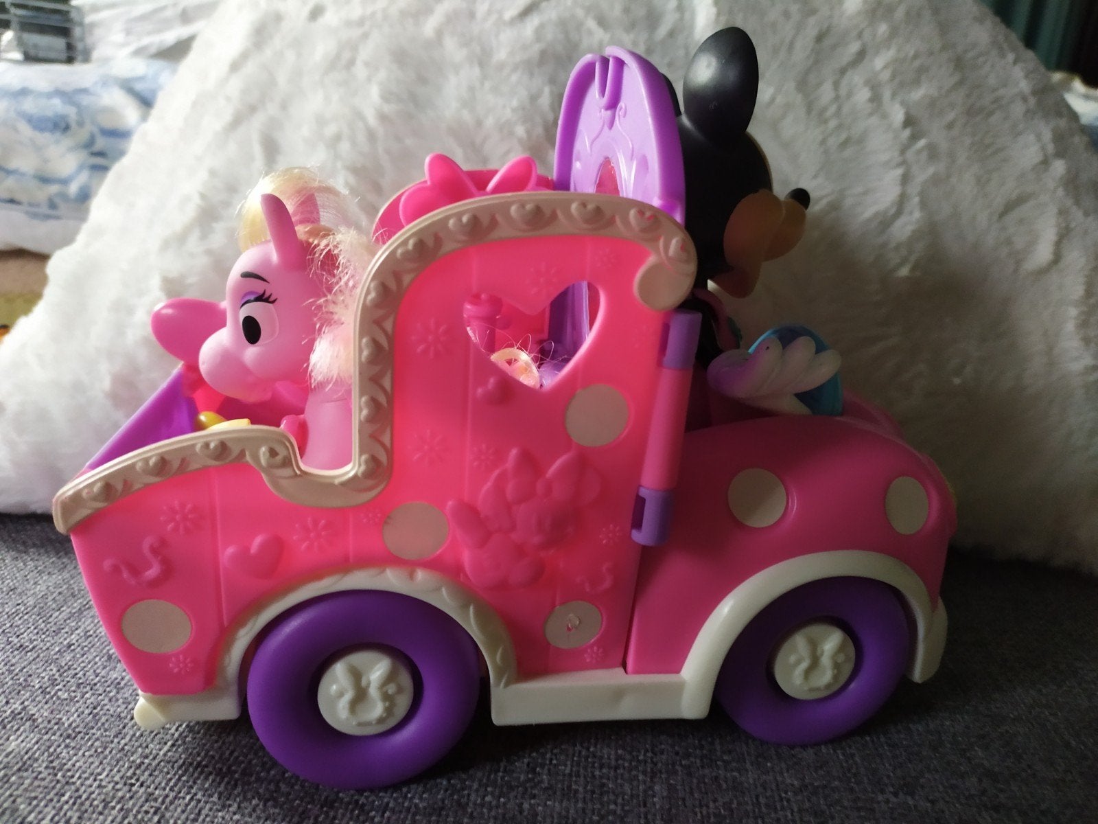 Speelset Minnie Mousse met paard en trailer, Enlèvement ou Envoi