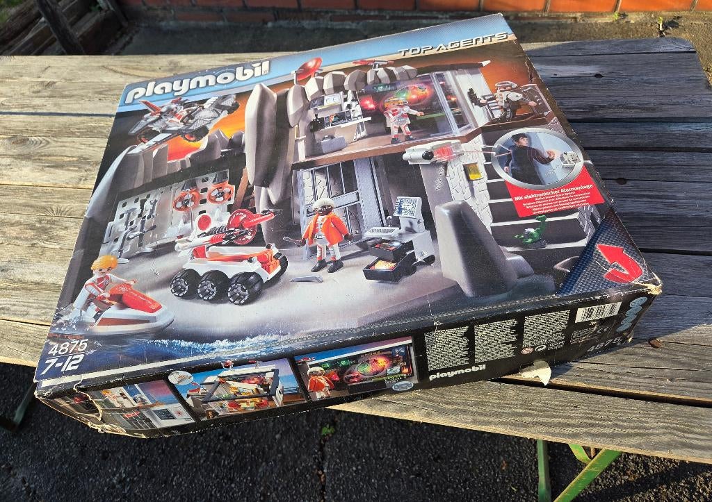Playmobil 4875 Top Agents hoofdkwartier, Ophalen of Verzenden, Gebruikt