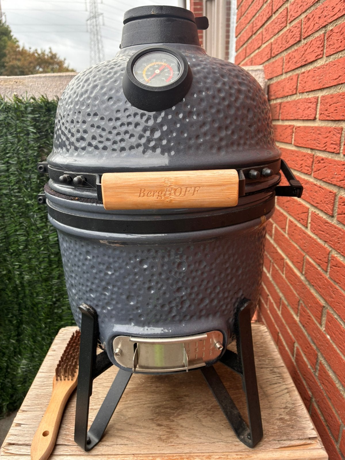 Similaire au mini-œuf vert pour barbecue Berghoff, Jardin & Terrasse, Enlèvement, Comme neuf