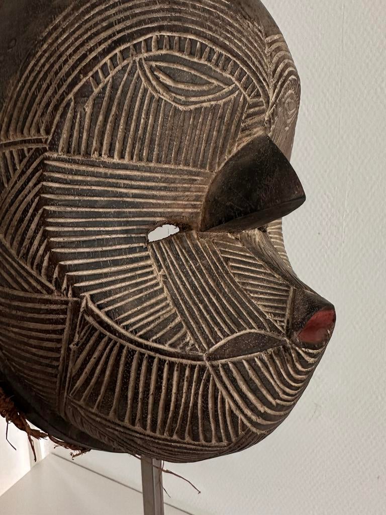 Zeldzaam Songye masker Afrikaanse kunst van Antropoloog, Antiek en Kunst, Verzenden