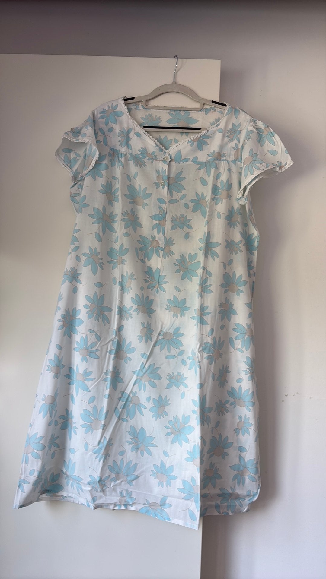 Nachtkleedje korte mouw, Kleding | Dames, Pyjama's, Ophalen of Verzenden, Gedragen, Maat 42/44 (L)