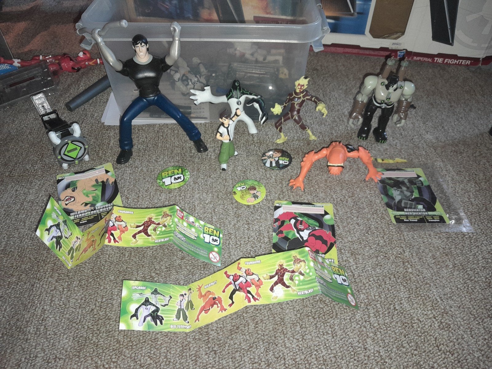 Ben 10 actiefiguren, Ophalen, Zo goed als nieuw