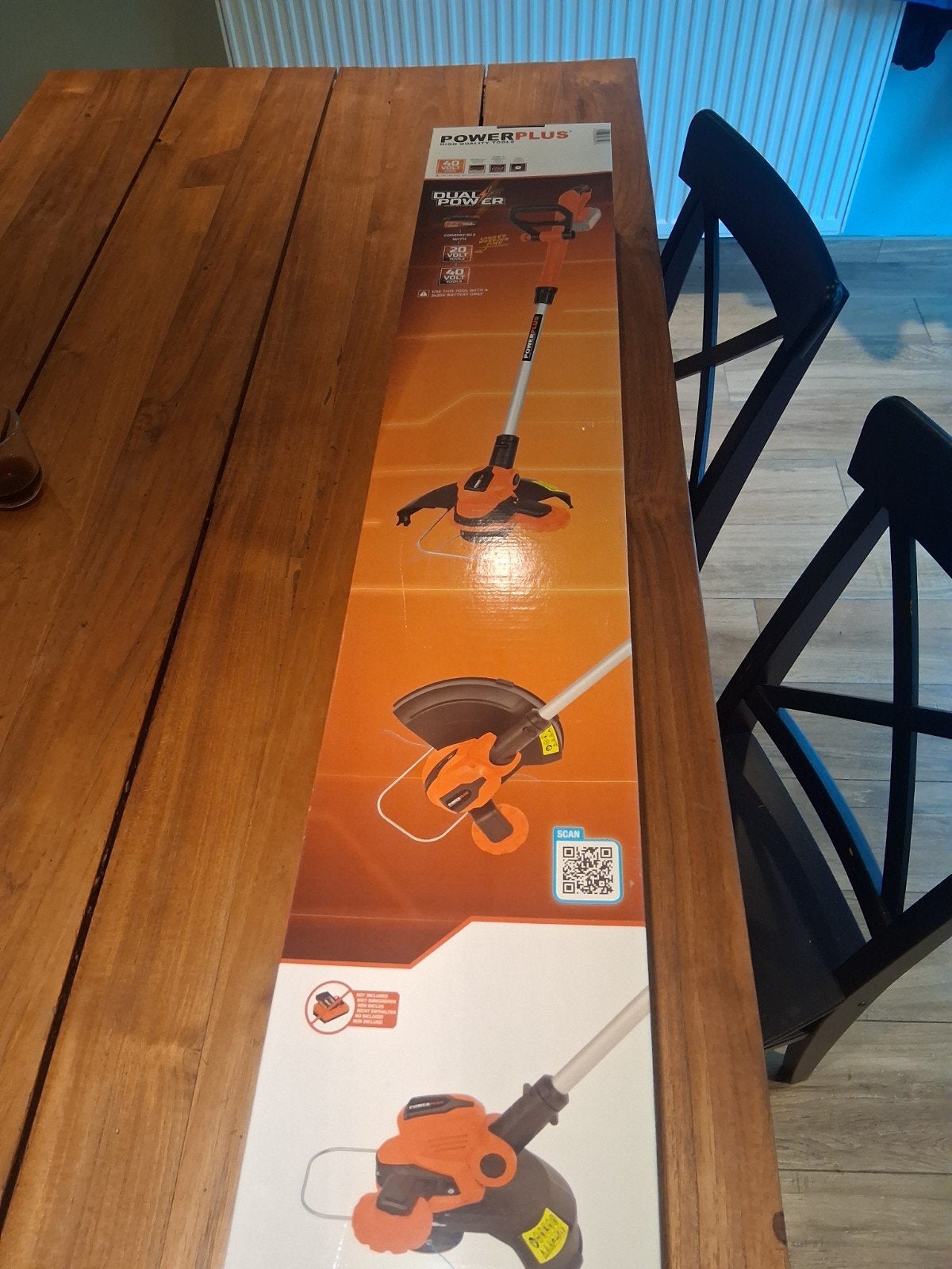 Power plus kantenmaaier, Ophalen