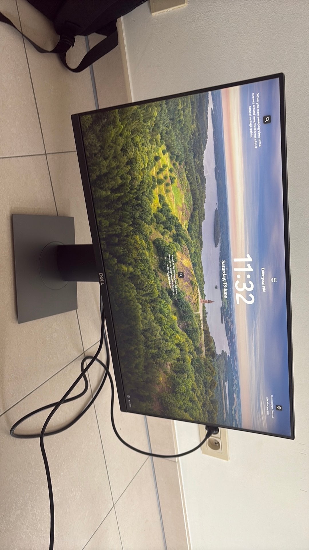 Dell monitor 24inch - p2419h, Computers en Software, Ophalen, HD, IPS, Zo goed als nieuw