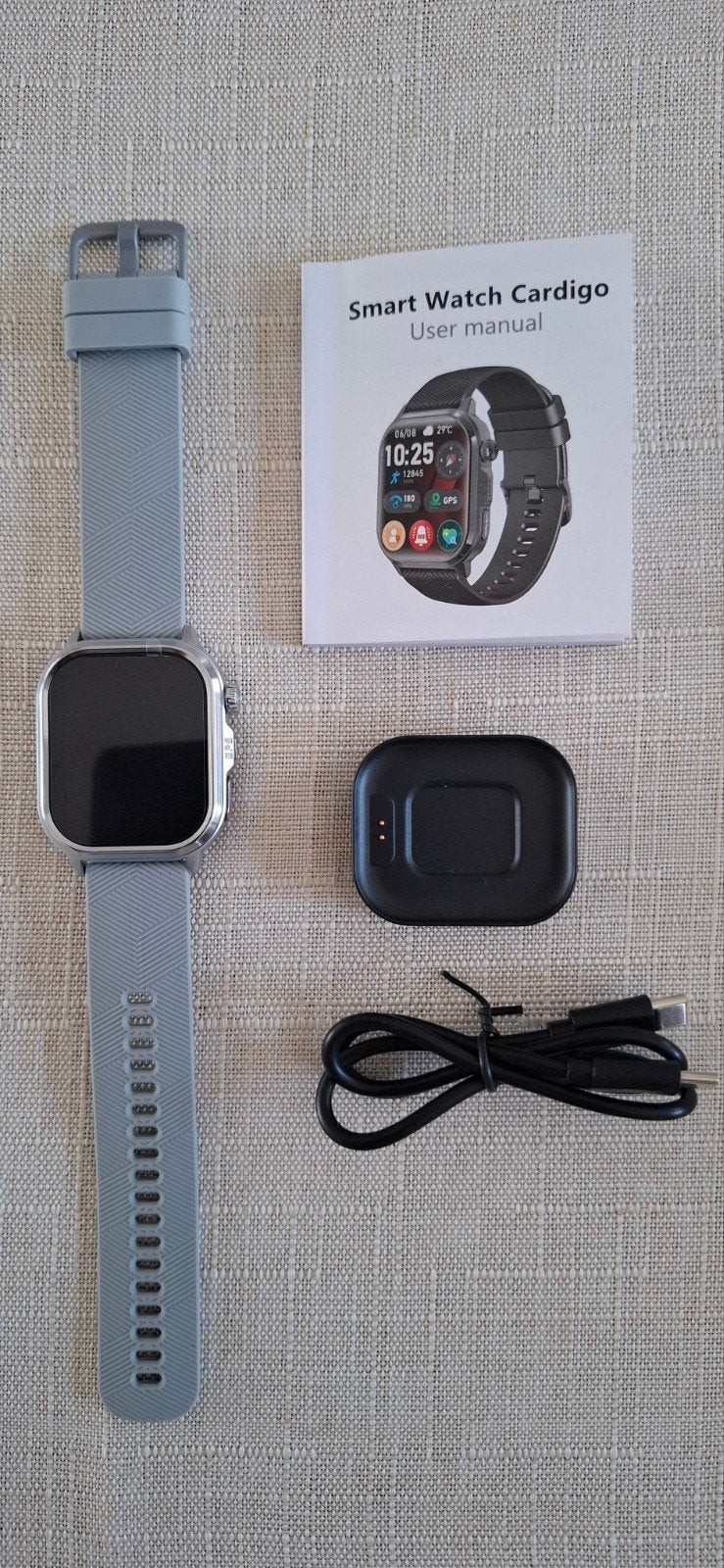 Smartwatch NIEUW Merk Valdus, Handtassen en Accessoires, Smartwatches, Ophalen, Valdus, Nieuw, Waterdicht
