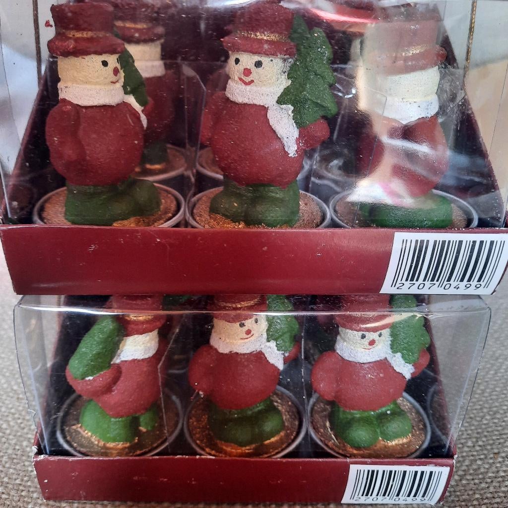 12  theelichtjes KERST -, Ophalen of Verzenden, Nieuw