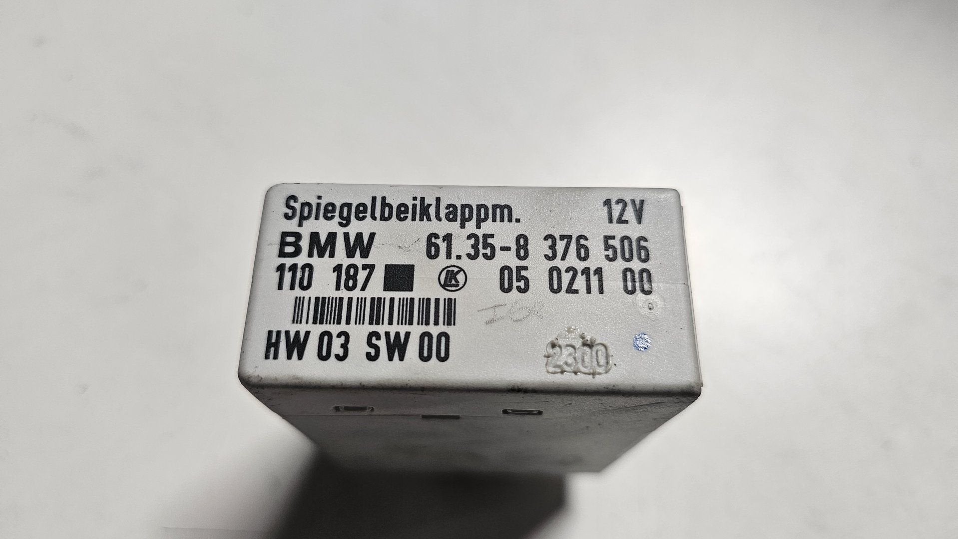 Inklapbare spiegel module BMW 3-serie E46 61358376506 837650, -, Origine de la pièce connue, Utilisé, -