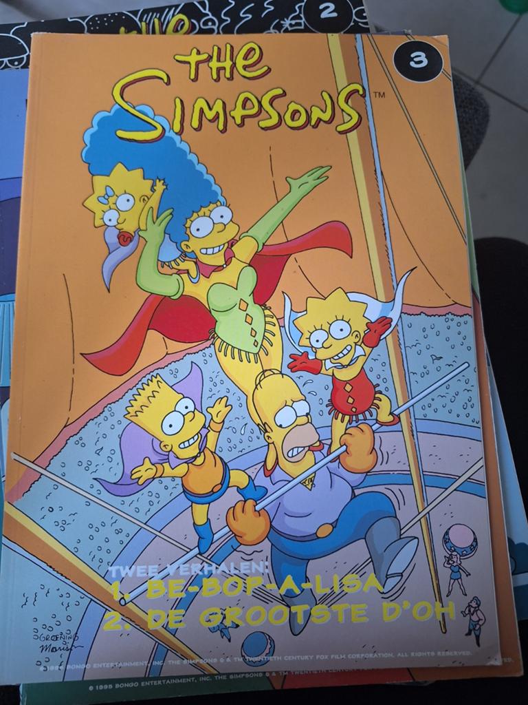 The simpsons 3, Boeken, Stripverhalen, Ophalen of Verzenden