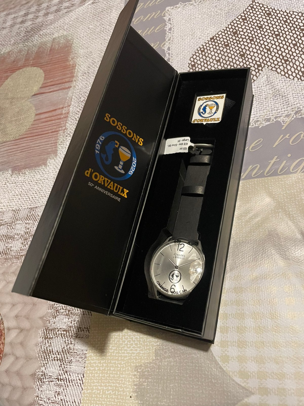 Orval montre des Sossons (50ans), Collections, Marques & Objets publicitaires, Enlèvement ou Envoi, Neuf, Autres types