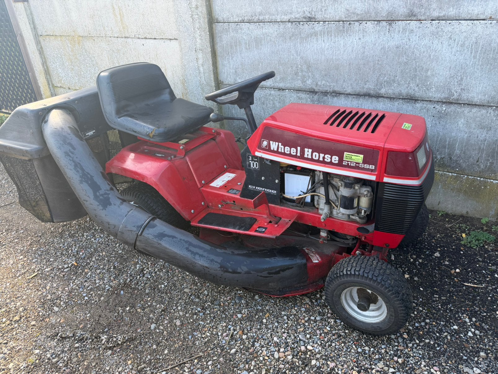 zitmaaier wheel horse 212, Tuin en Terras, Ophalen, Gebruikt