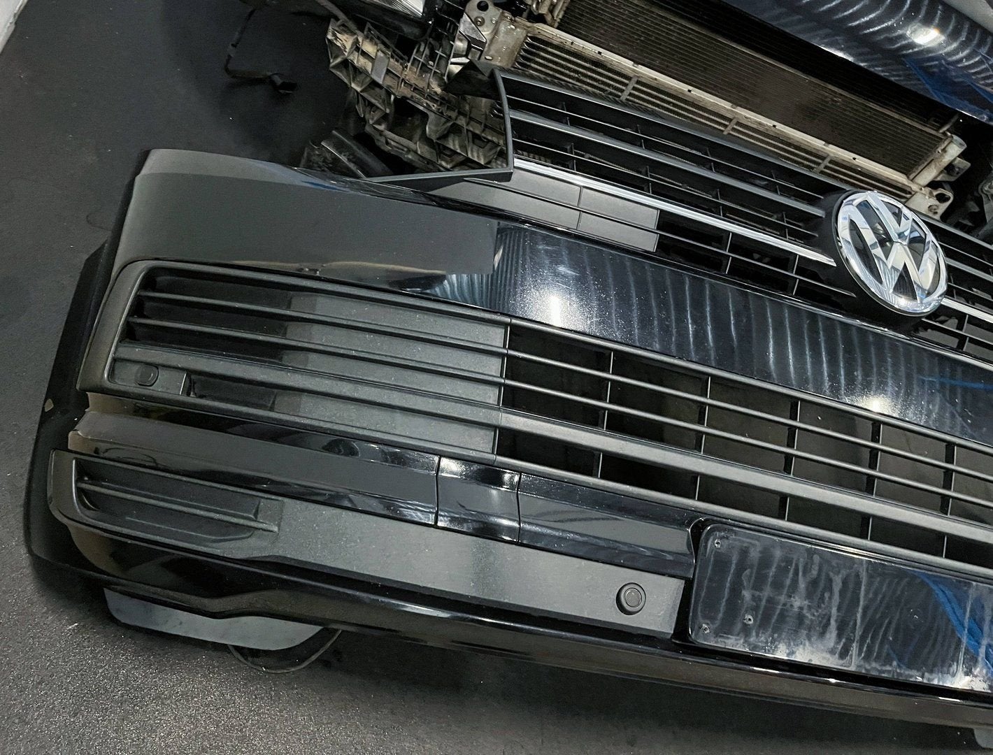Complete voorkop VW Volkswagen Transporter T6 zwart LC9X, Auto-onderdelen, Gebruikt, -, Voor, -