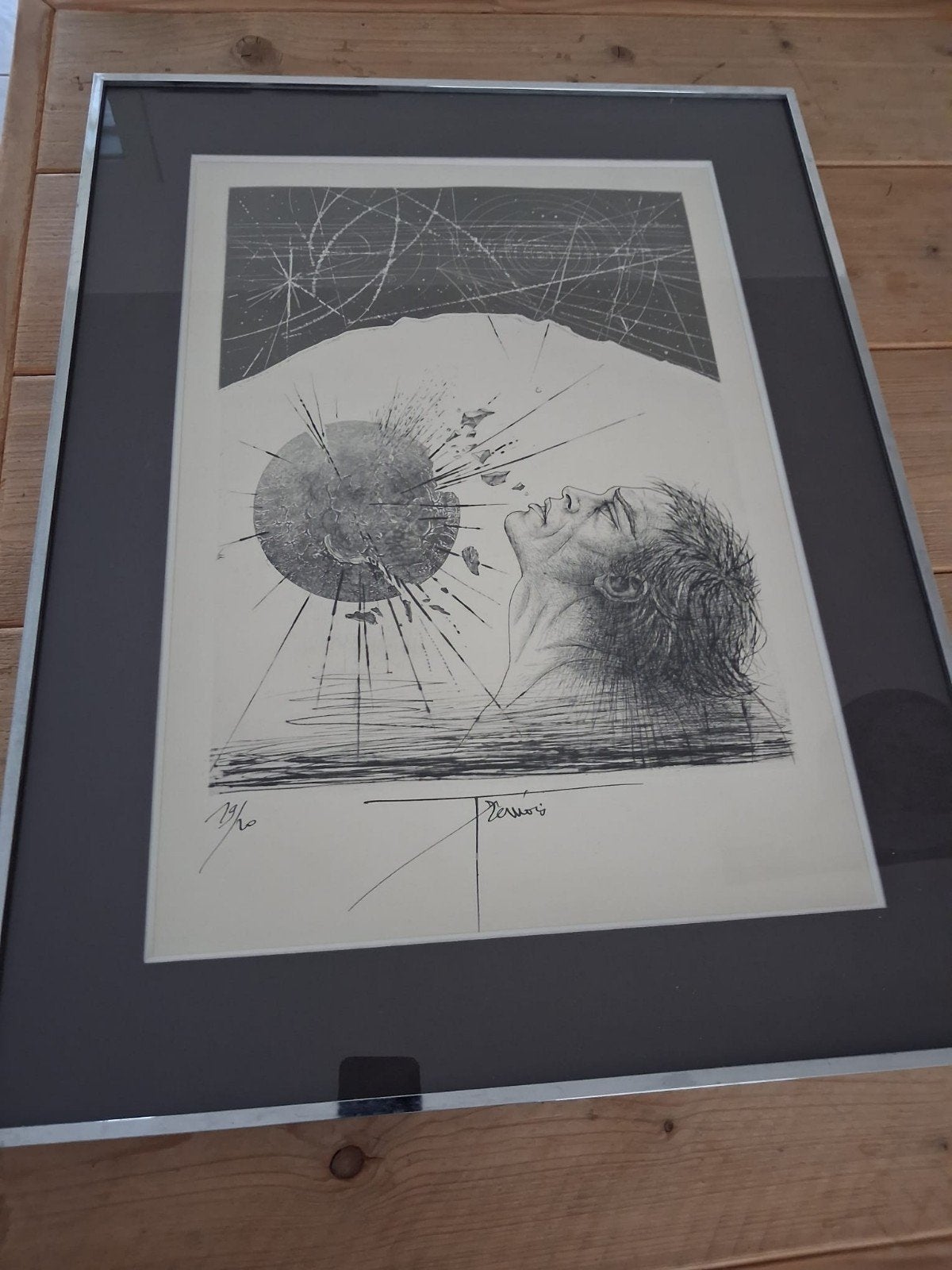 Pierre-Yves Trémois – originele handgesigneerde ets, nr. 19/, Antiek en Kunst, Kunst | Etsen en Gravures, Ophalen, Portret, Ets