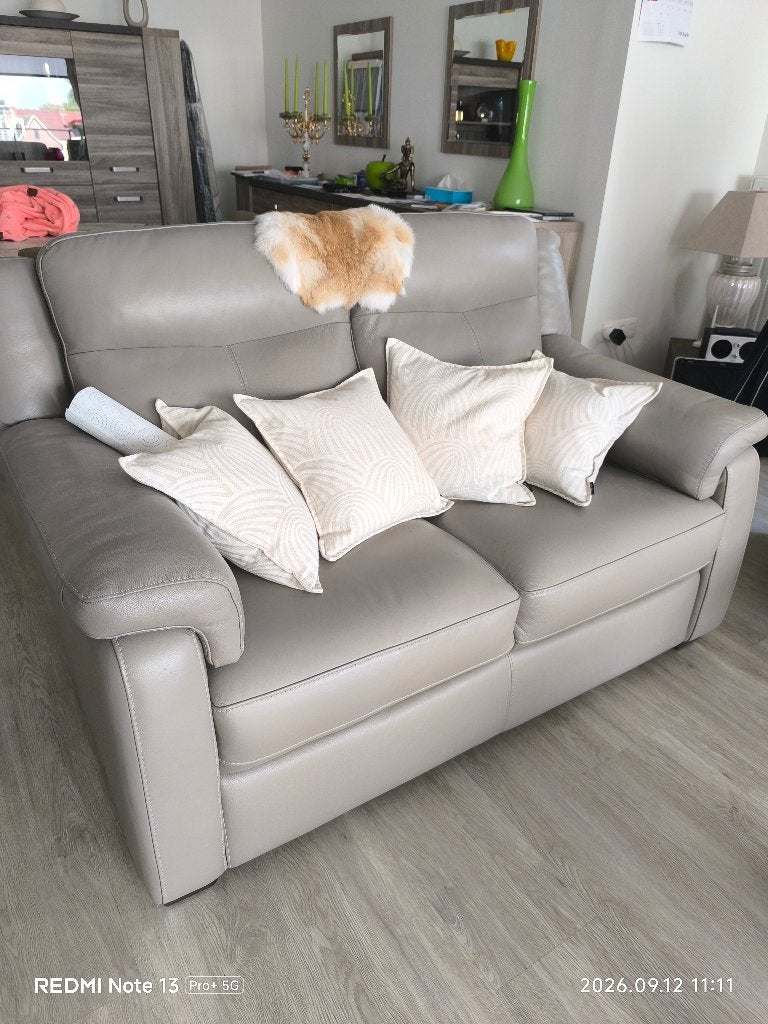 salon, Huis en Inrichting, Ophalen, Zo goed als nieuw, Leer