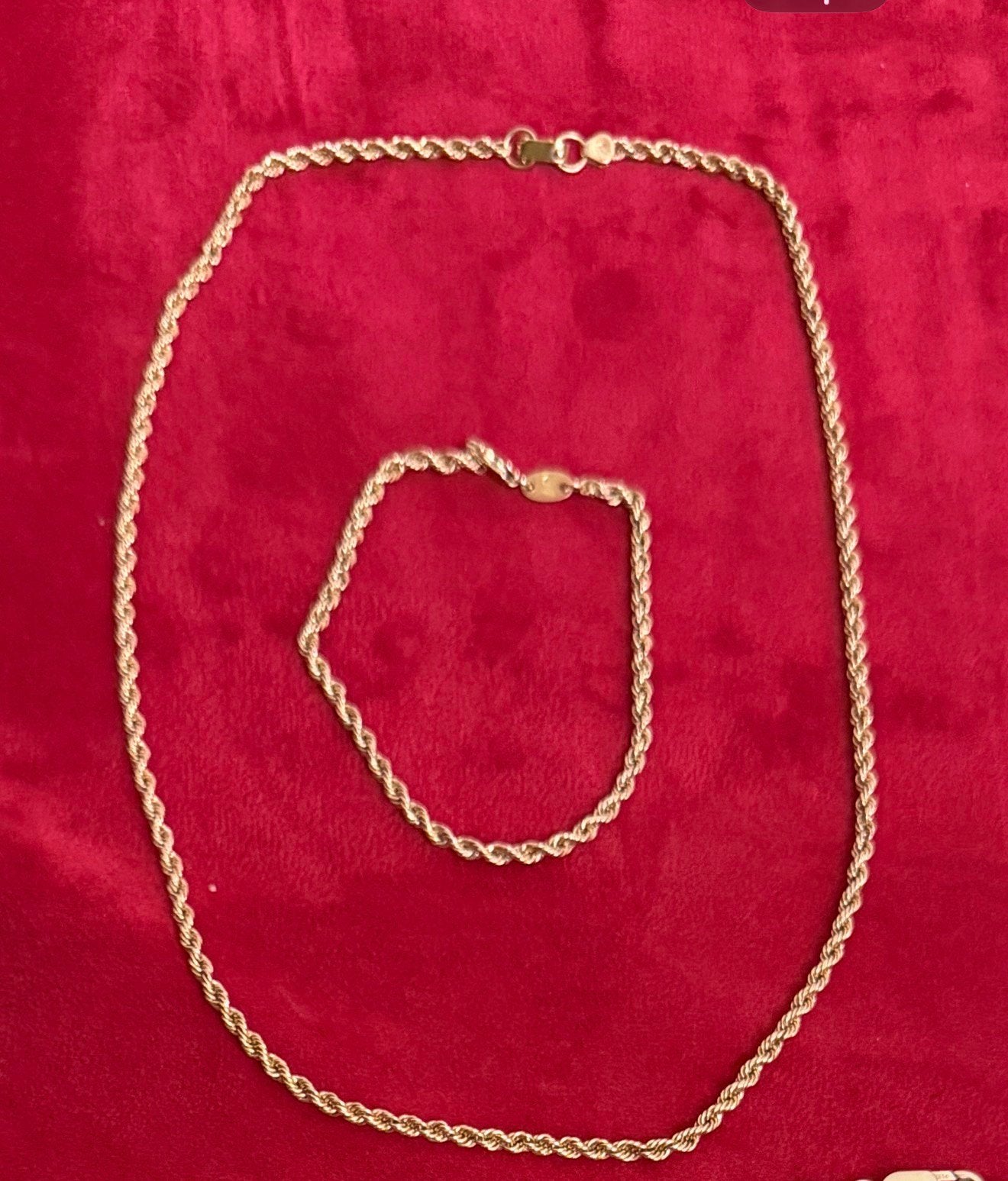 Collier avec bracelet en or 18 carats (disponible), Bijoux, Sacs & Beauté, Colliers, Enlèvement, Comme neuf, Or, Or