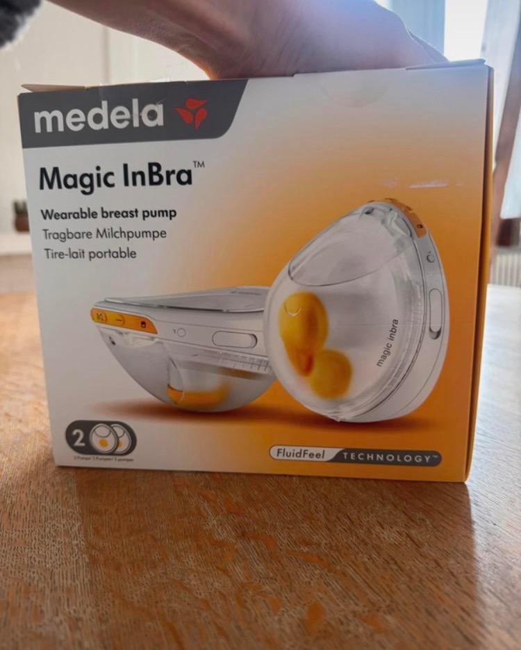 Medela Magic InBra ZGAN - dubbele kolf, Ophalen, Zo goed als nieuw