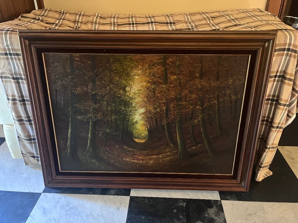 Schilderij, Ophalen, Landschap