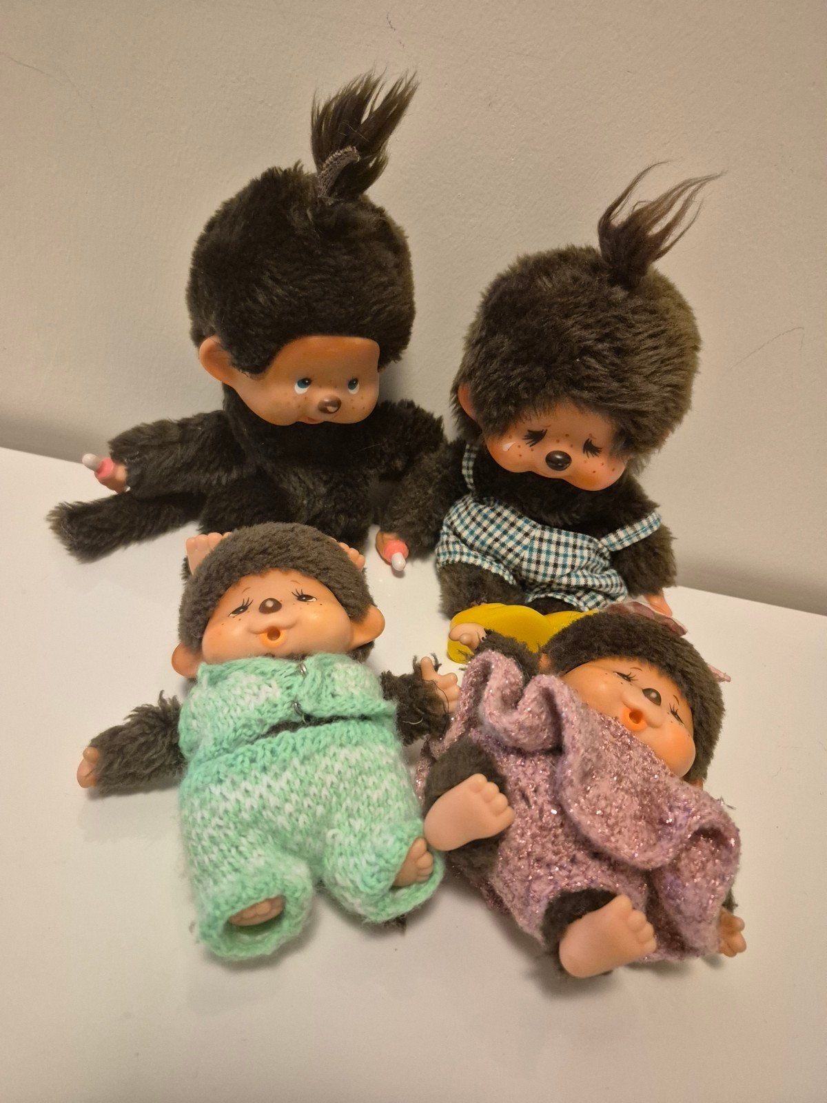 Bundel Monchhichi popjes Sekiguchi, Ophalen