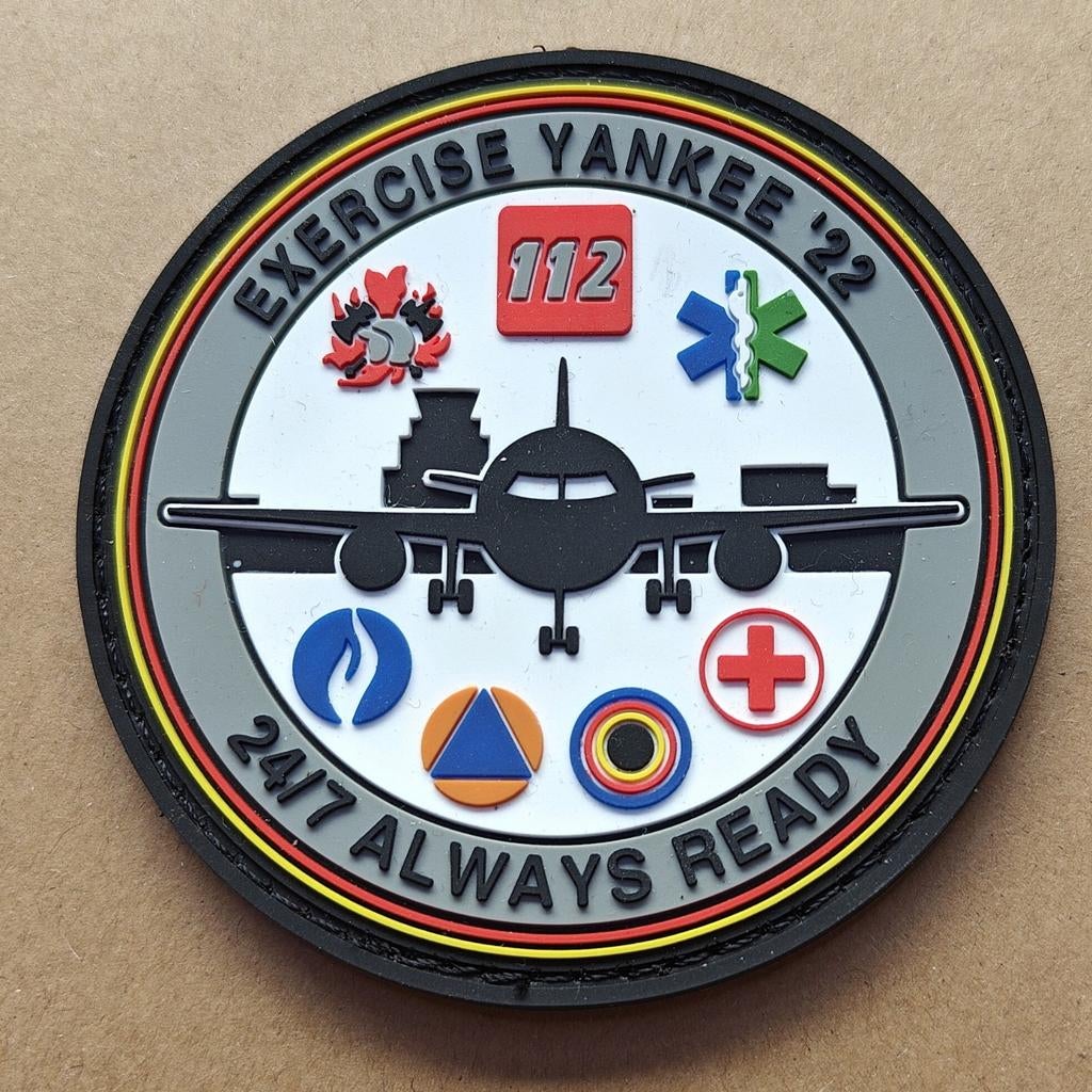 Exercice des services militaires et d'urgence Yankee 2022, Enlèvement ou Envoi, Armée de l'air, Emblème ou Badge