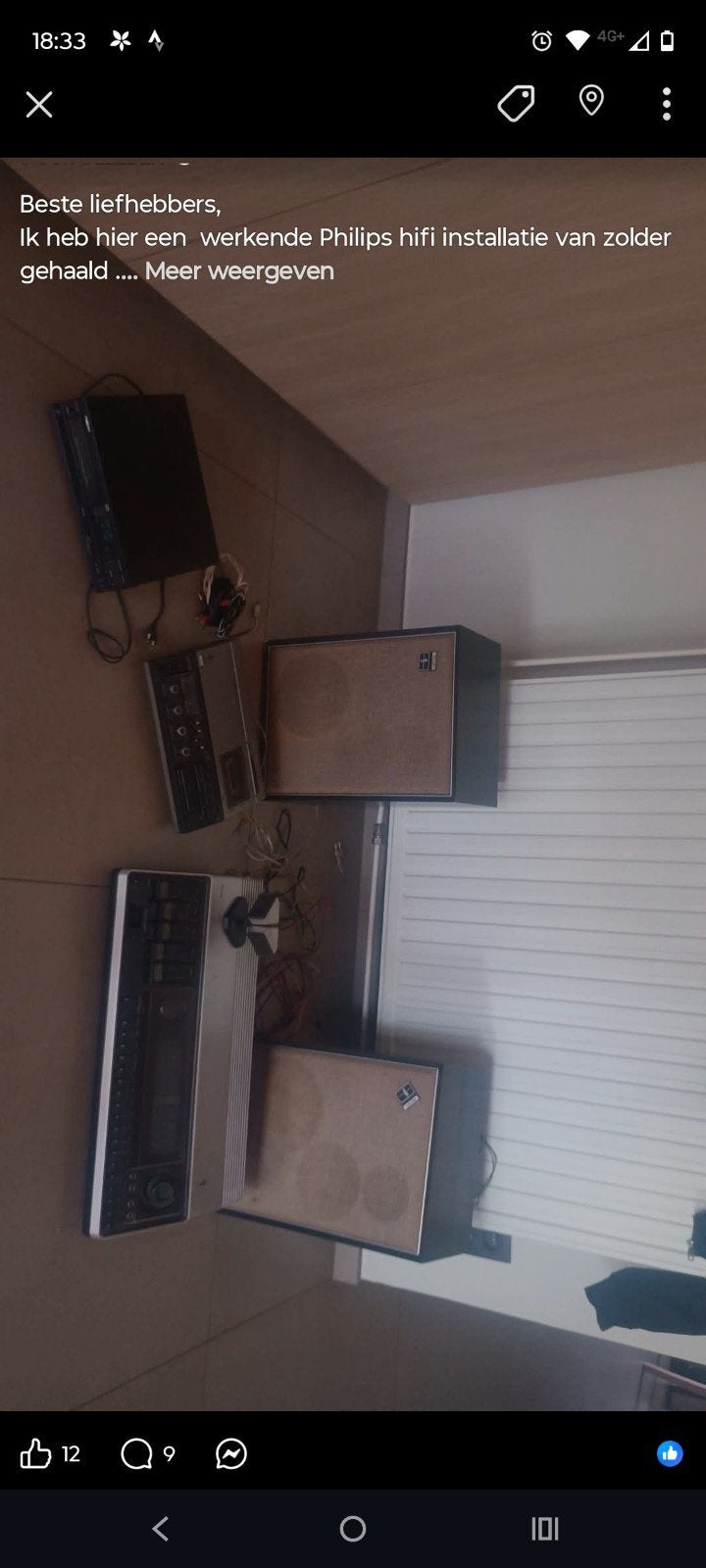 Vintage Philips 752, Audio, Tv en Foto, Vintage Televisies, Ophalen