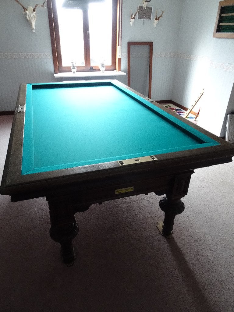 Table de billard à trois bandes., Sports & Fitness, Enlèvement, Utilisé
