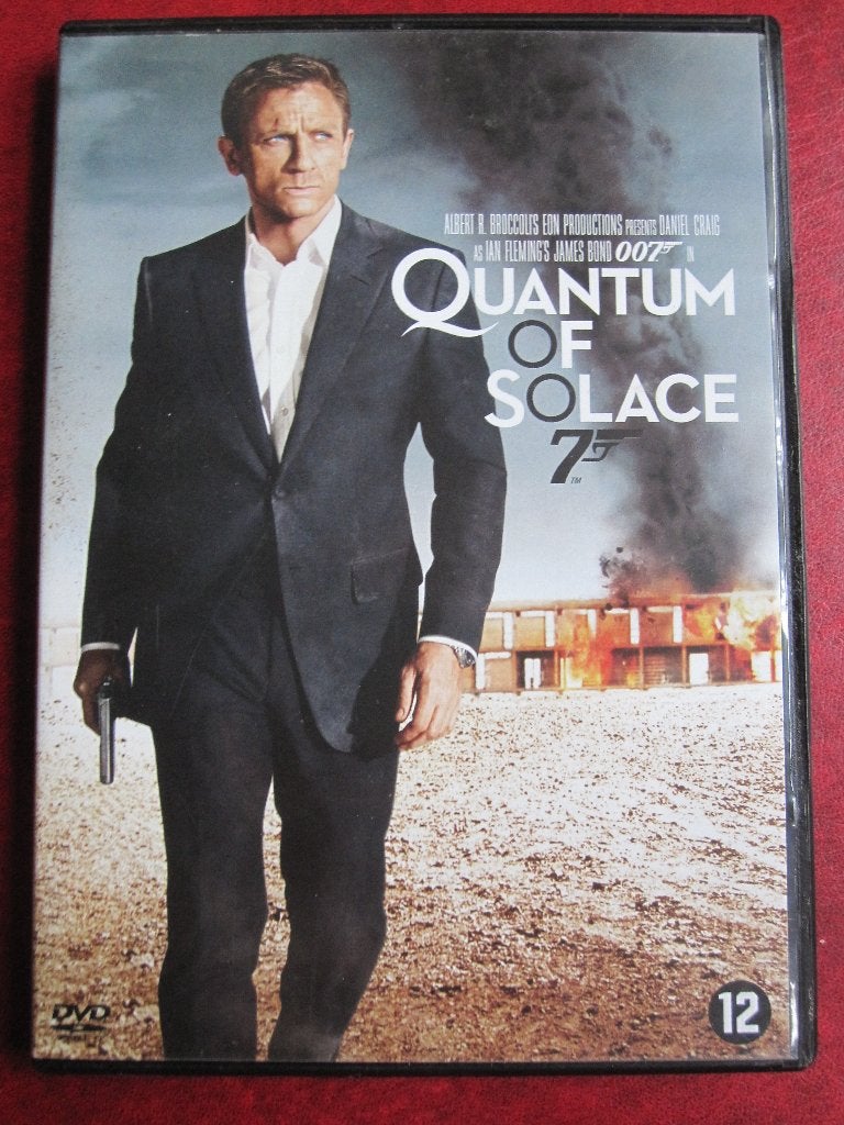 James Bond - Quantum of Solace (2008), CD & DVD, DVD | Action, Comme neuf, Action, À partir de 12 ans, Anglais, Espagnol, Néerlandais