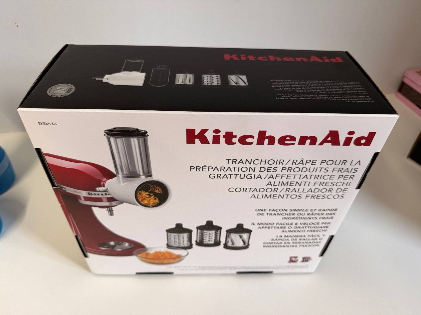 KitchenAid 5KSMVSA Groentesnijder en rasp, Elektronische apparatuur, Keukenmixers, Ophalen, Nieuw