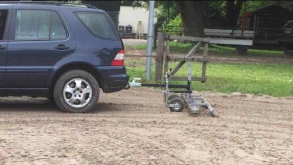 baksleep / manegevlakker Quad,zitmaaier, auto, shovel etc, Dieren en Toebehoren, Stalling en Weidegang