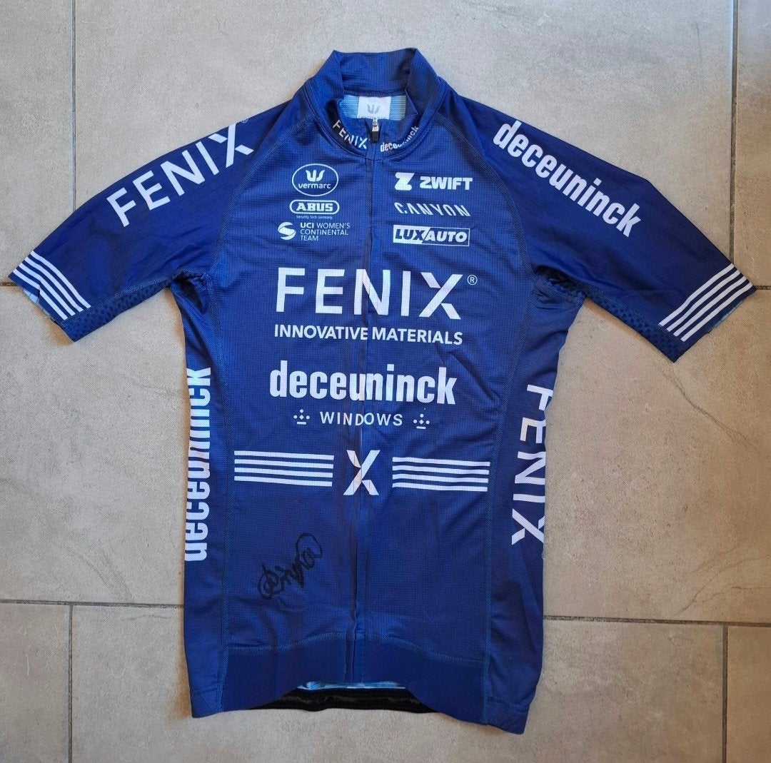 Truitje van het Team Fenix-Deceuninck, Fietsen en Brommers, M, Ophalen of Verzenden, Zo goed als nieuw, Dames