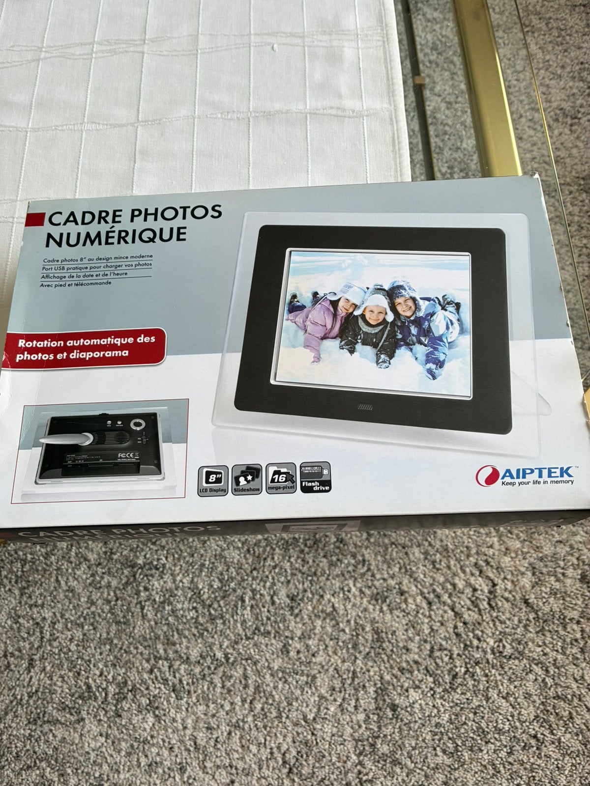 Digitale fotolijst, Audio, Tv en Foto, Foto | Digitale fotokaders, Ophalen, Zo goed als nieuw